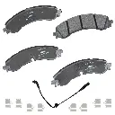 Balatas Delanteras Chevrolet Silverado 3500 HD, 2500 HD, 4500 HD, GMC Sierra 3500 HD, 2500 HD, GCD2250