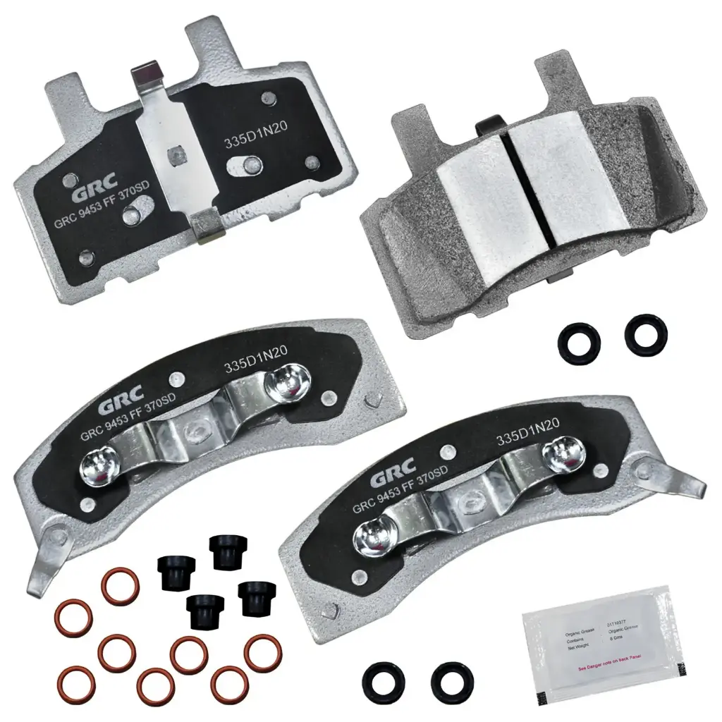 Balatas Delanteras Chevrolet C2500, C3500, K2500, K3500, C3500HD, C2500 Suburban, K2500 Suburban, Dodge Ram 2500, Chevrolet C1500 Suburban, K1500 Suburban, C35, Express 2500, Express 3500, GMC Savana 2500, Savana 3500, Chevrolet Tahoe, GMC Yukon GPRD370SD