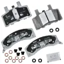 Balatas Delanteras Chevrolet C2500, C3500, K2500, K3500, C3500HD, C2500 Suburban, K2500 Suburban, Dodge Ram 2500, Chevrolet C1500 Suburban, K1500 Suburban, C35, Express 2500, Express 3500, GMC Savana 2500, Savana 3500, Chevrolet Tahoe, GMC Yukon GPRD370SD