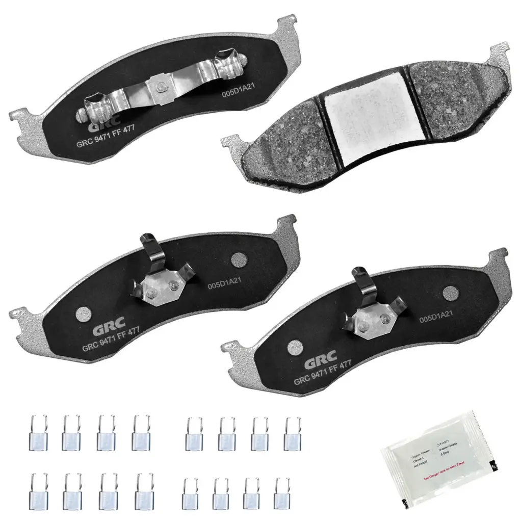 Balatas Delanteras Jeep Cherokee, Comanche, Wagoneer, Wrangler, Grand Cherokee, TJ GPRD477