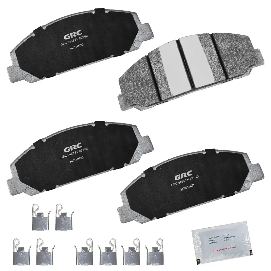 Balatas Delanteras Chevrolet W3500 Tiltmaster, GMC W3500 Forward, W4500 Forward, Chevrolet W4500 Tiltmaster, Isuzu NPR, Chevrolet W5500 Tiltmaster, GMC W5500 Forward, Isuzu NQR, NPR-HD, Chevrolet W5500HD Tiltmaster, GMC W5500HD Forward, Isuzu NRR, FTR, Reach, NPR-XD, Chevrolet LCF 3500HD, LCF 4500, Chevrolet LCF 4500HD, LCF 4500XD, LCF 5500HD, LCF 5500XD, LCF 6500XD GPRD827SD