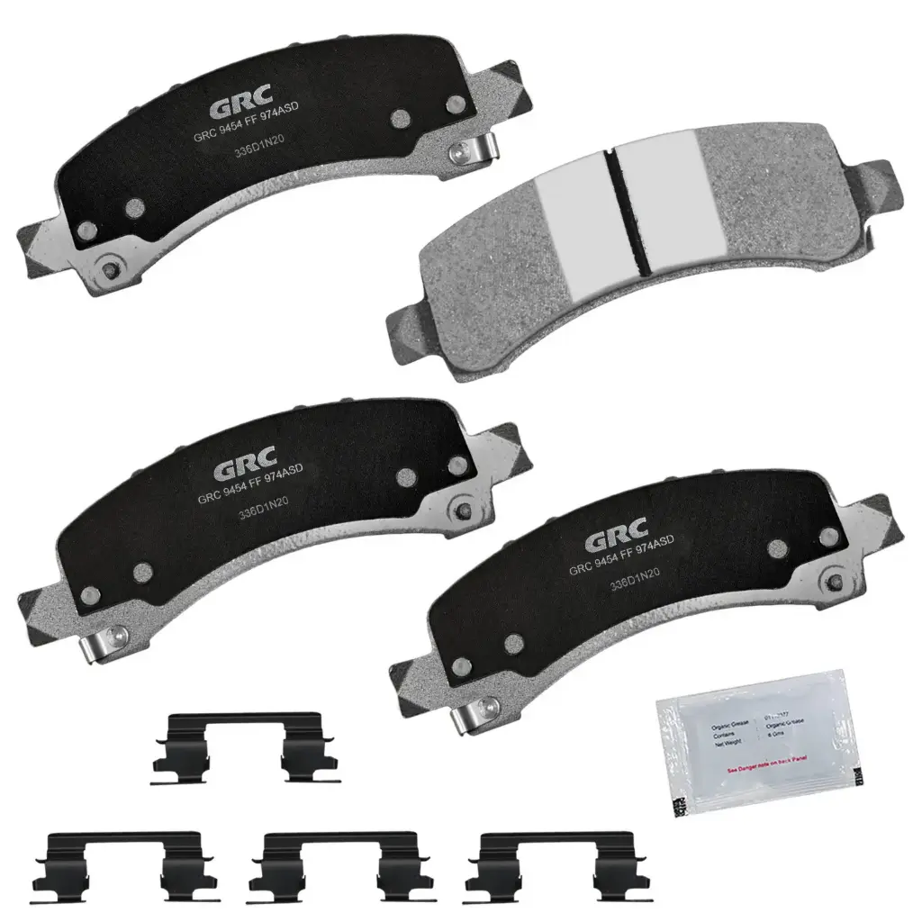 Balatas Traseras de Disco Chevrolet Sonora, Cadillac Escalade, Chevrolet Avalanche 1500, Suburban 1500, Tahoe, GMC Yukon, Yukon XL 1500, Chevrolet Express 1500, Silverado 1500, GMC Savana 1500, Sierra 1500 GPRD974ASD