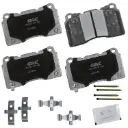 Balatas Delanteras De Tomaso Pantera, 	Mitsubishi Lancer, Volvo S60,  V70, Buick Regal, Ford Mustang, Subaru WRX STI, BRZ, WRX, Impreza, Chevrolet Camaro, Dodge Viper, Tesla X, S GPRD1001