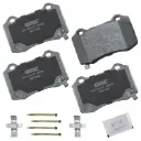 Balatas Traseras de Disco Cadillac CTS, STS, Chrysler 300, Dodge Charger, Challenger,  Magnum, Durango,  Ferrari F430, Jeep Grand Cherokee, Chevrolet Camaro, SS,  Maserati Ghibli, Tesla X, S GPRD1053SD