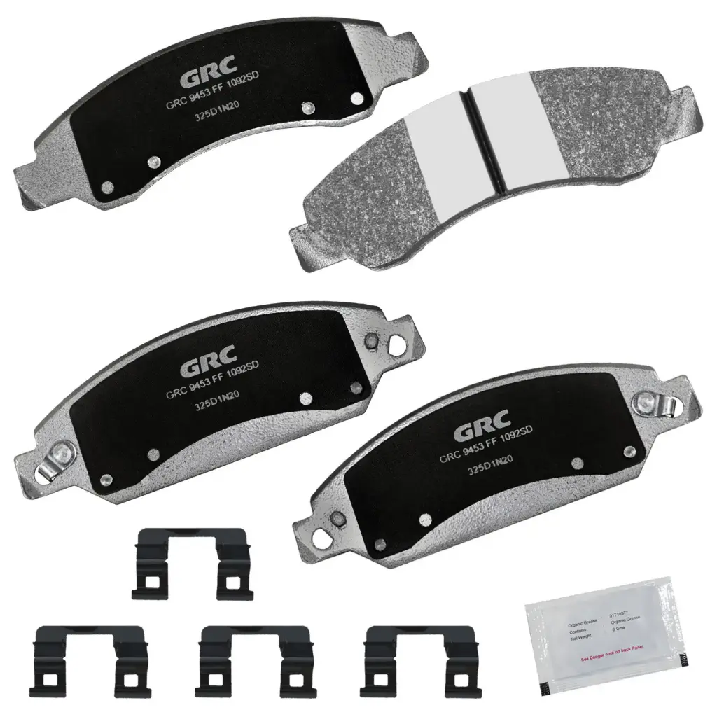 Balatas Delanteras Chevrolet	Silverado 1500, Avalanche, Silverado 1500 Classic, Suburban 1500, Tahoe, GMC Sierra 1500, Sierra 1500 Classic, Yukon XL 1500, Yukon, Cadillac Escalade ESV, Escalade EXT, Escalade   GPRD1092SD