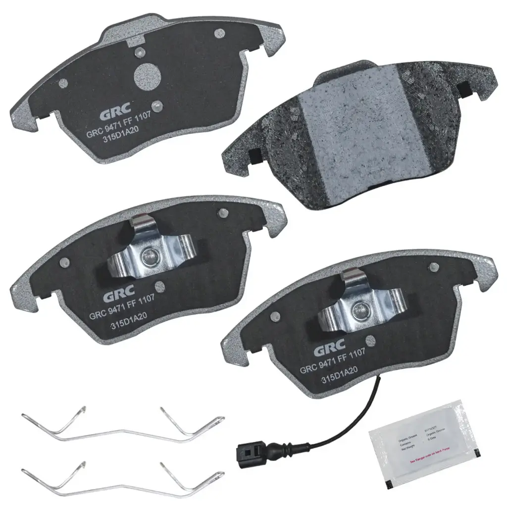 Balatas Delanteras Audi	A3 Quattro, A3, S3, TT, TT Quattro, A1,  Seat Altea, Altea XL, Toledo, Leon, Freetrack, Ibiza, Nuevo Ibiza, Volkswagen Bora, Jetta, GTI, Passat, Rabbit, Eos, CC, Passat CC, Polo, GLI, Golf, Beetle, Clasico,  Peugeot 3008, 308   GPRD1107