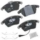 Balatas Delanteras Audi	A3 Quattro, A3, S3, TT, TT Quattro, A1,  Seat Altea, Altea XL, Toledo, Leon, Freetrack, Ibiza, Nuevo Ibiza, Volkswagen Bora, Jetta, GTI, Passat, Rabbit, Eos, CC, Passat CC, Polo, GLI, Golf, Beetle, Clasico,  Peugeot 3008, 308   GPRD1107