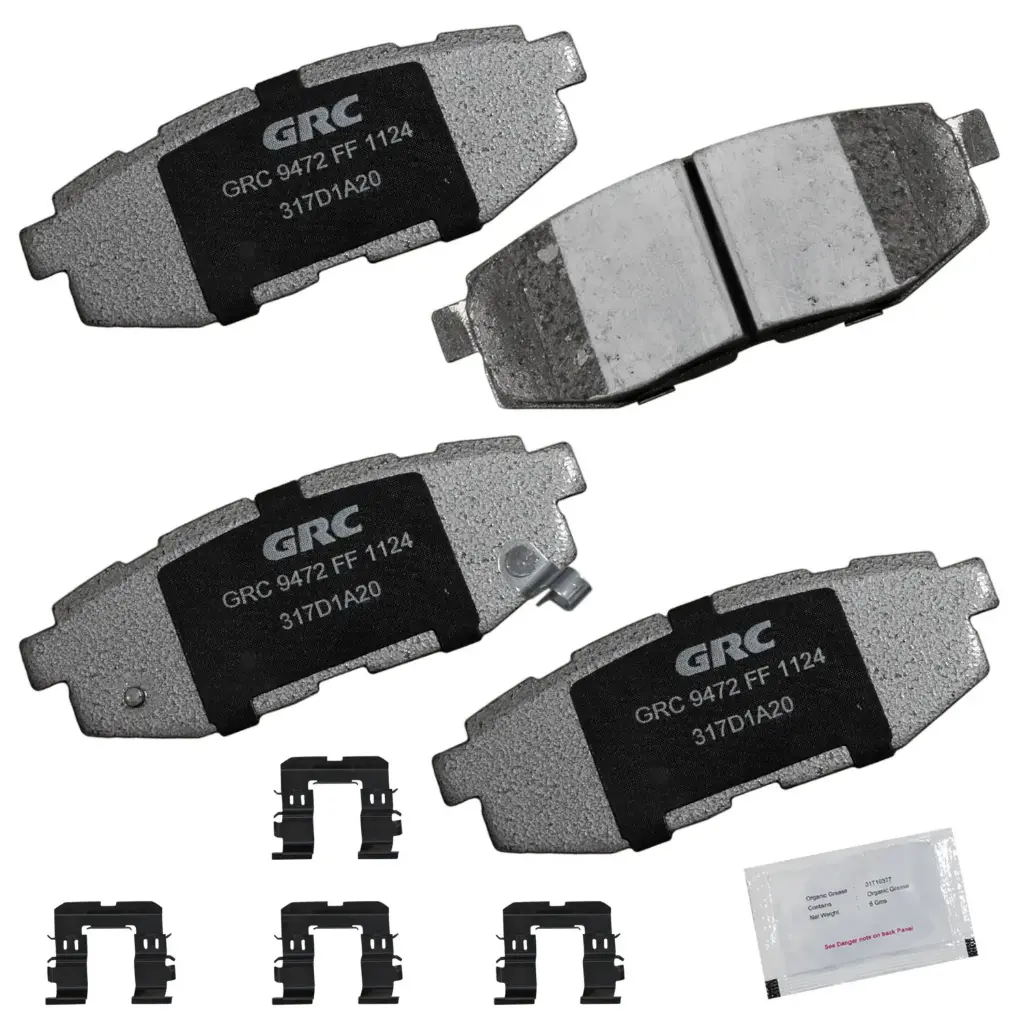 Balatas Traseras de Disco Subaru	B9 Tribeca, Tribeca, Legacy, Outback, BRZ, Forester, WRX, Scion	FR-S, Toyota 86   GPRD1124