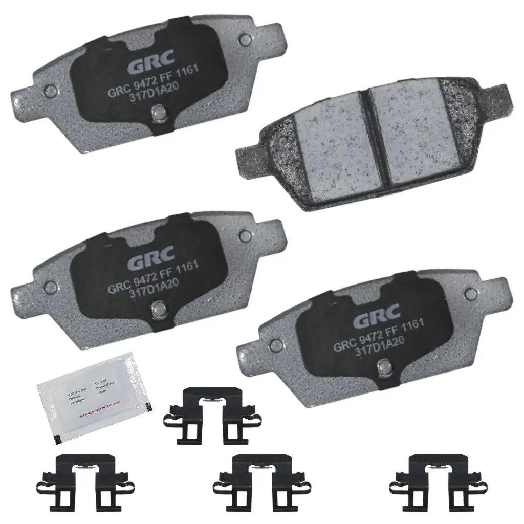 Balatas Traseras de Disco Ford Fusion, Lincoln Zephyr, MKZ,  Mazd 6, Mercury	Milan  GPRD1161