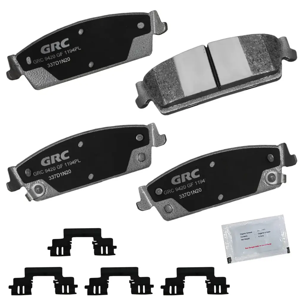 Balatas Traseras de Disco Cadillac	Escalade, Escalade ESV, Escalade EXT, Chevrolet Avalanche, Silverado 1500 Classic,1500, Suburban 1500, Tahoe, Suburban, GMC Sierra 1500 Classic, 1500, Yukon, XL 1500 GPRD1194PL