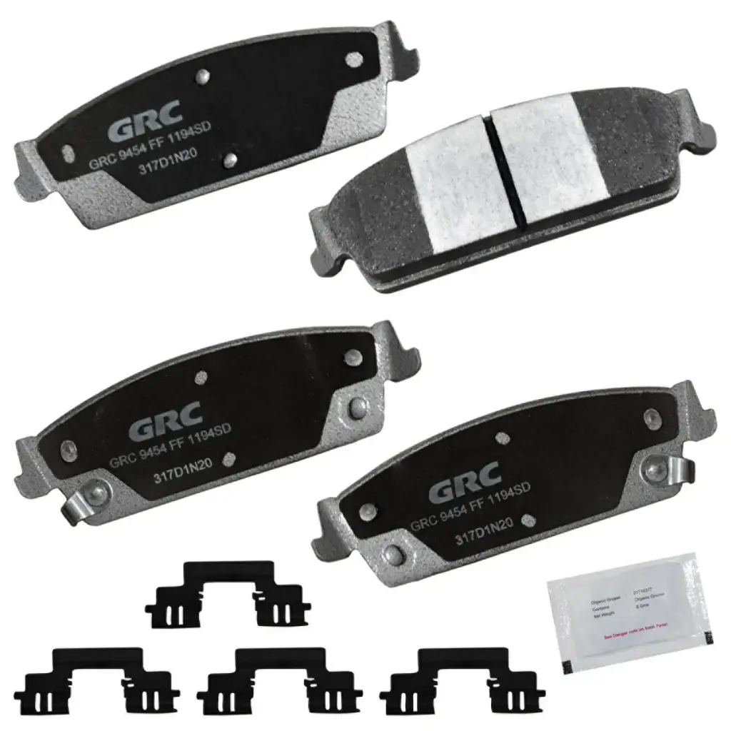 Balatas Traseras de Disco Cadillac	Escalade, Escalade ESV, Escalade EXT, Chevrolet	 Avalanche, Silverado 1500 Classic, Silverado 1500, Suburban 1500, Tahoe, Suburban, GMC Sierra 1500 Classic, Yukon, XL 1500 GPRD1194SD