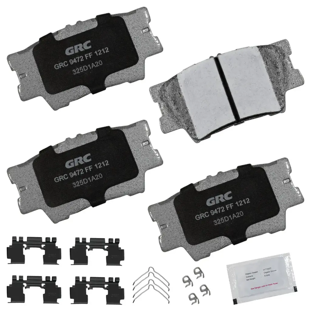 Balatas Traseras de Disco Toyota RAV4, Camry, Avalon, Matrix,  Lexus ES350, HS250h, ES300h, Pontiac Vibe GPRD1212