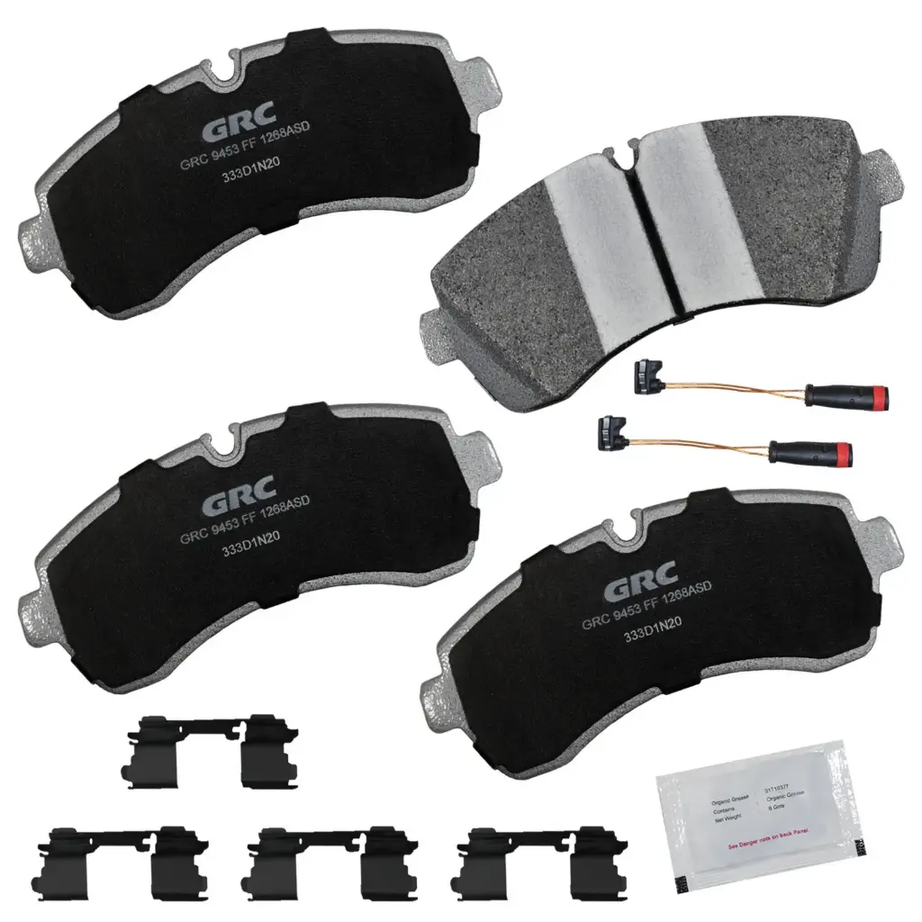 Balatas Delanteras Workhorse P30, Custom Chassis W42, W16, W18, W62, Dodge Sprinter 3500, Mercedes Benz Sprinter, V250, 3500XD, 1500, 2500, 4500, Volkswagen Crafter Van, Freightliner GPRD1268ASD