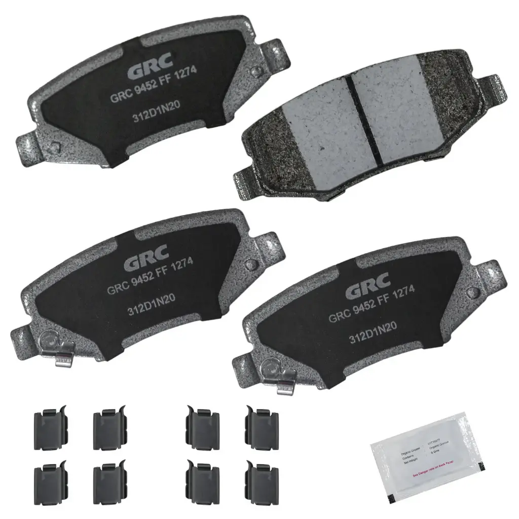 Balatas Traseras Dodge	Nitro, Jeep Wrangler, Liberty, Wrangler JK,  Baic BJ20   GPRD1274