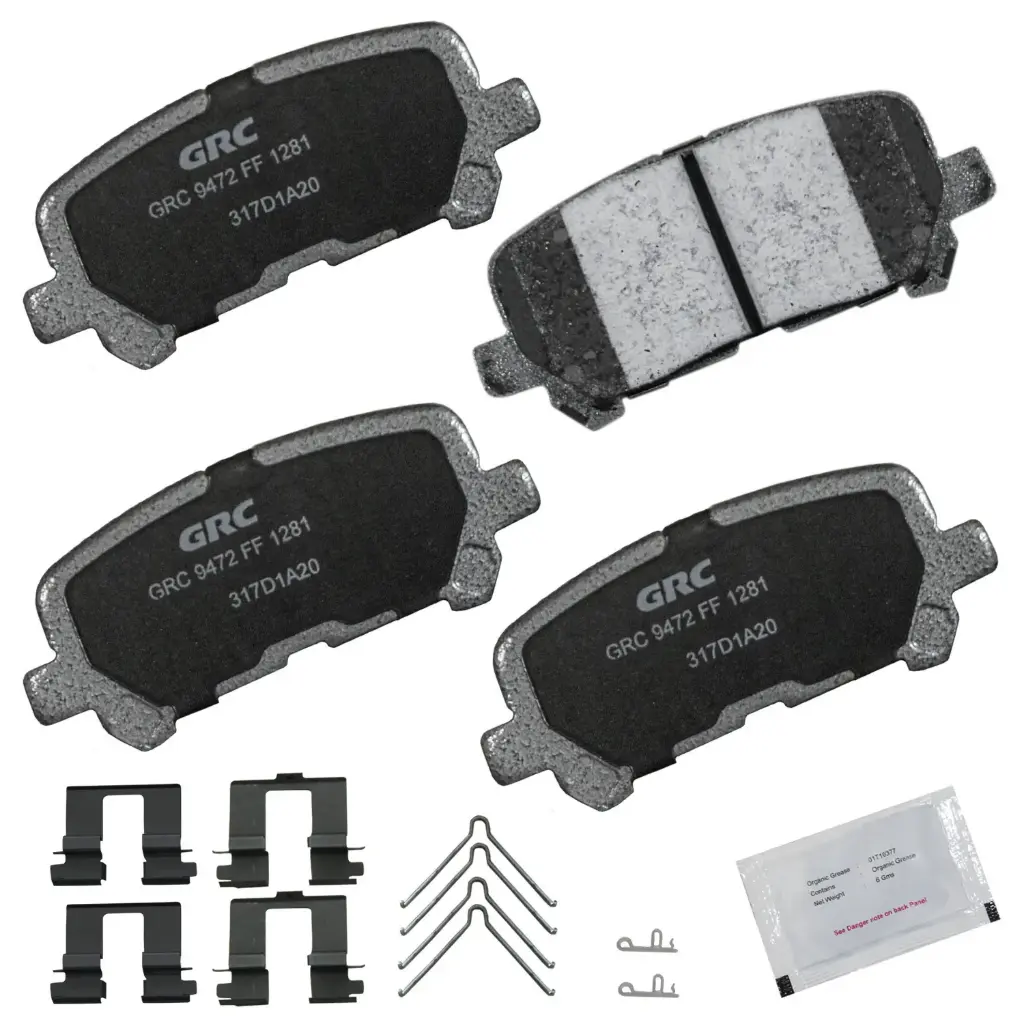 Balatas Traseras de Disco Acura MDX, ZDX,  Honda Pilot, Odyssey GPRD1281