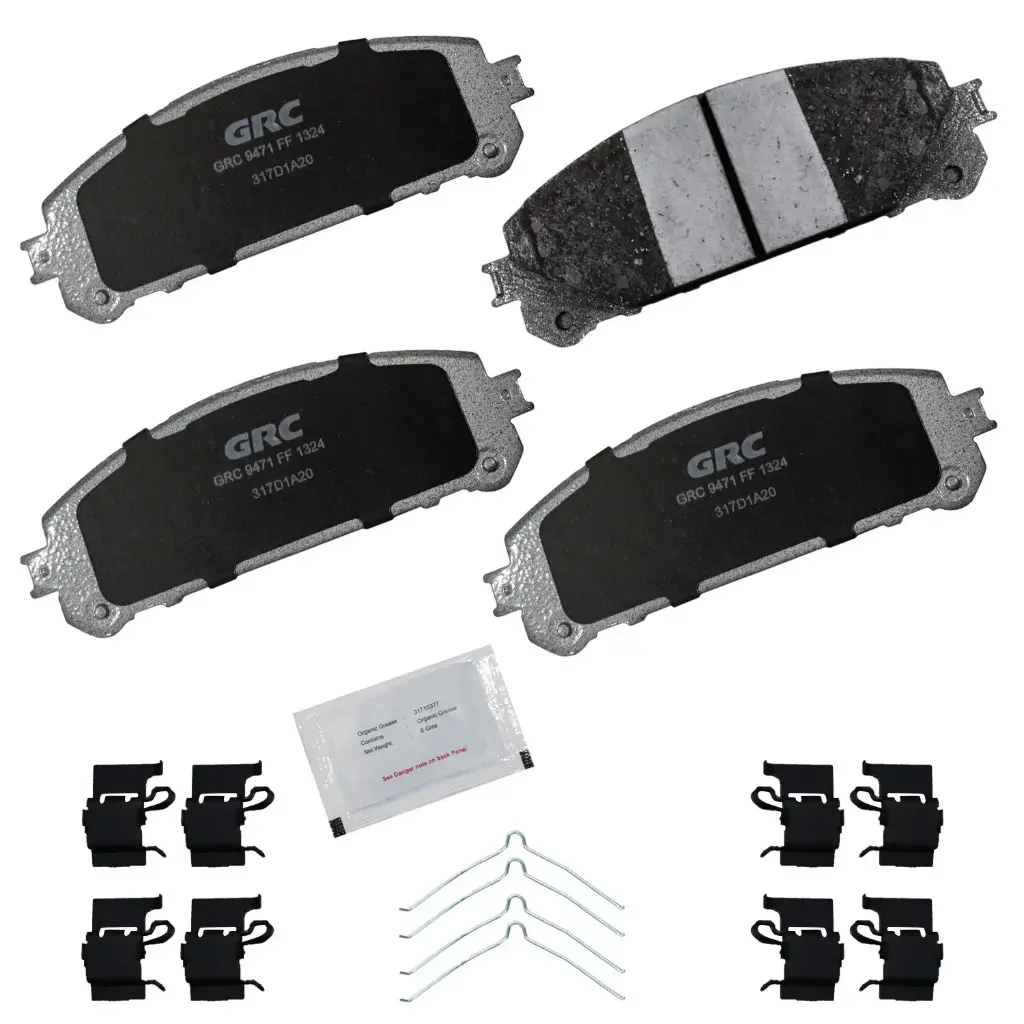 Balatas Delanteras Toyota Highlander, Sienna, Avalon, Camry, RAV4 Prime, bZ4X, Crown, Grand Highlander,   Lexus RX350, RX450h, NX200t, NX300h, NX300, RX350L, RX450hL, NX250, NX350, NX350h, NX450h+, RX350h, RZ450e, RZ300e, TX350	GPRD1324