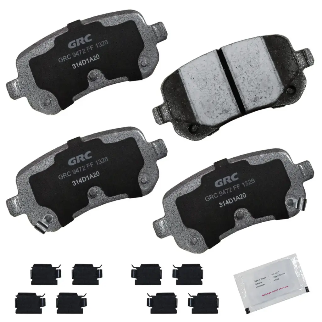Balatas Traseras de Disco Chrysler	Town & Country, Dodge	Grand Caravan, Journey, Volkswagen	Routan, Ram	C/V	GPRD1326