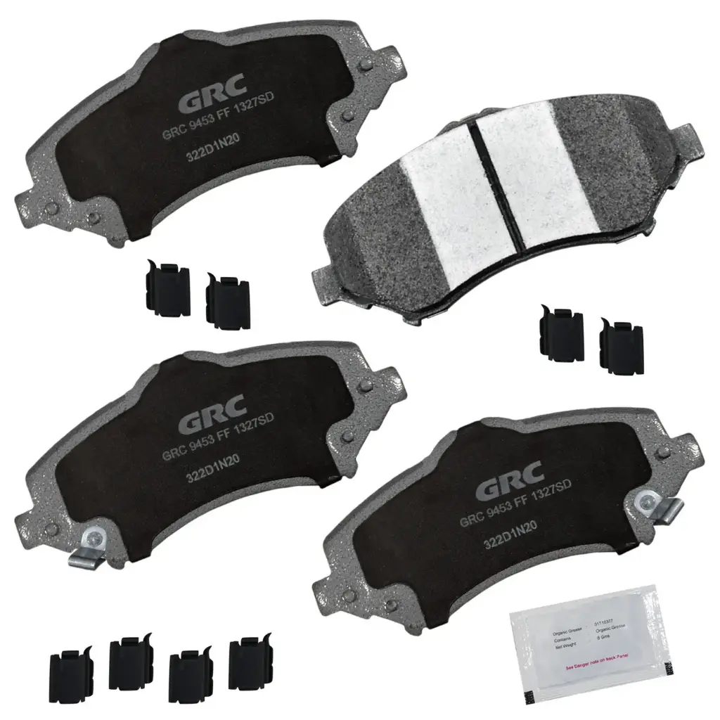 Balatas Delanteras Dodge Nitro, Grand Caravan, Journey,   Jeep	Wrangler, Wrangler JK,  Liberty,  Chrysler	Town & Country, Volkswagen Routan, Ram	C/V		GPRD1327SD