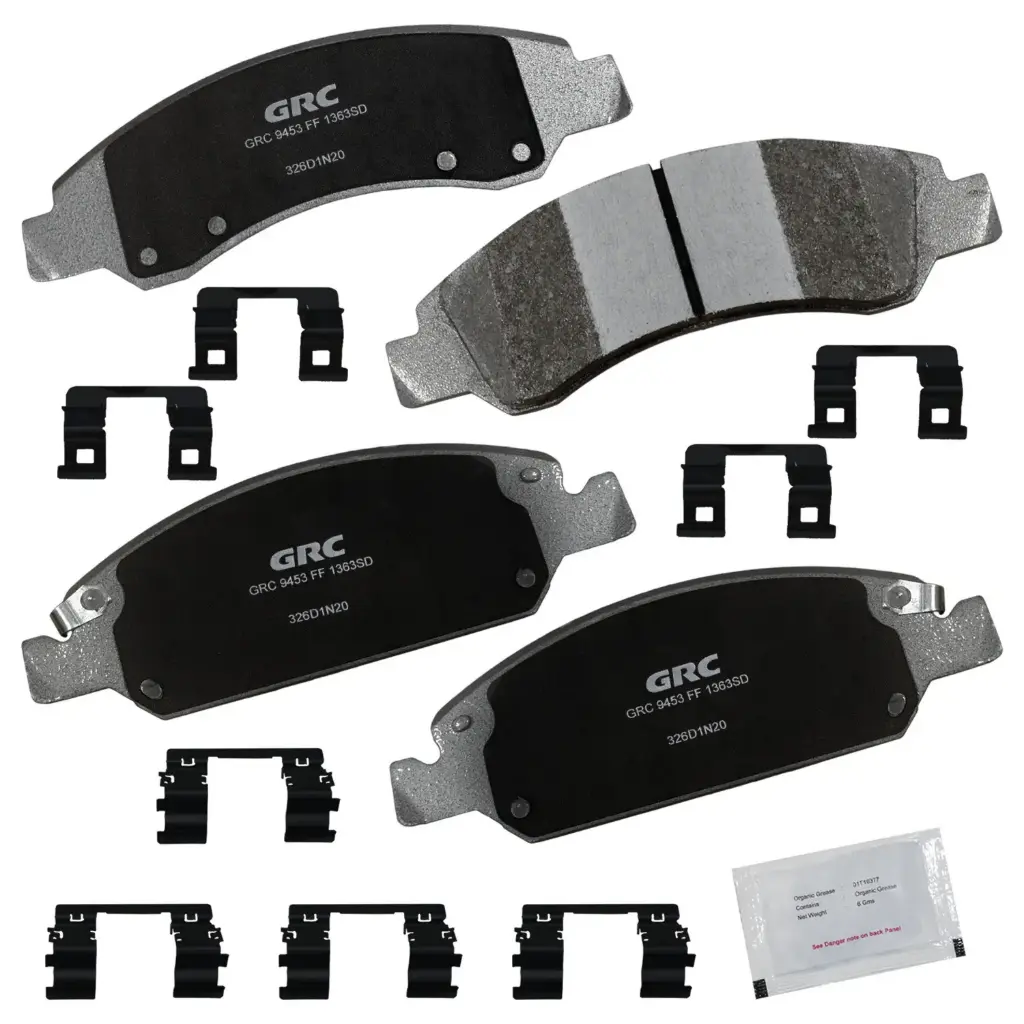 Balatas Delanteras Chevrolet Silverado 1500, Cheyenne, Silverado 1500 Classic, Silverado 1500 LD, Suburban 1500, Avalanche, Chevrolet, Tahoe, Express 1500, Suburban, GMC Sierra 1500,   Sierra 1500 Classic, Sierra 1500 Limited, Yukon XL 1500, Yukon XL, Yukon, Sierra, Savana 1500,  Cadillac Escalade ESV, Escalade EXT, Escalade, XTS,    GPRD1363SD