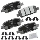 Balatas Traseras de Disco Nissan Murano, Infiniti G37, Nissan Maxima, Suzuki Grand Vitara, Infiniti EX35, Infiniti FX35, Nissan 370Z, Nissan Sentra, Infiniti G25, Nissan Altima, Nissan Juke, Nissan Quest, Infiniti M35h, Infiniti M37, Infiniti EX37, Infiniti JX35, Nissan Pathfinder, Infiniti Q50, Infiniti Q70, Infiniti QX50, Infiniti QX60, Infiniti QX70, Nissan LEAF, Nissan Rogue, Infiniti Q40, Infiniti Q70L, Nissan X-Trail, Renault Koleos, Infiniti Q60, Nissan Rogue Sport, Nissan Z GPRD1393