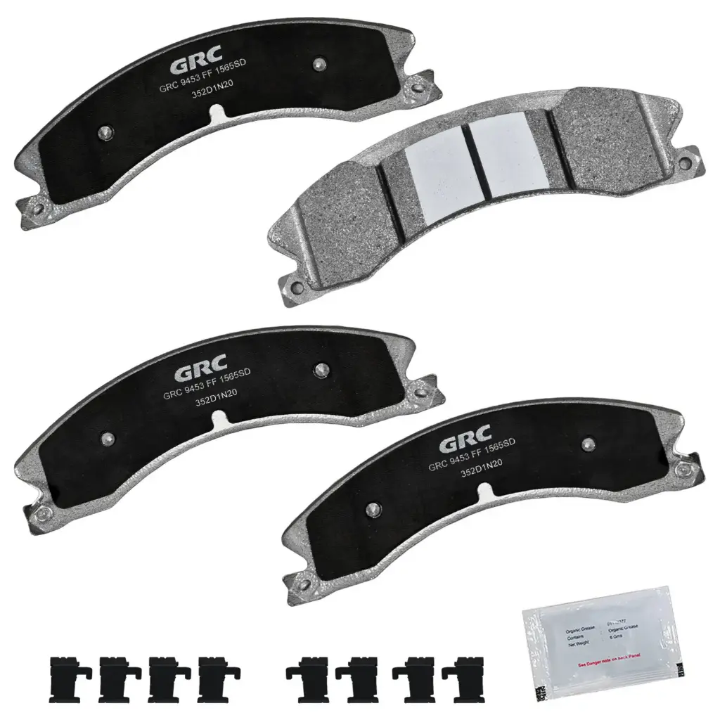 Balatas Traseras de Disco Chevrolet Silverado 2500 HD, 3500 HD, GMC Sierra 2500 HD, 3500 HD, Chevrolet Silverado 3500, Nissan NV1500, NV2500, NV3500, Chevrolet Express 4500, Silverado 2500, Nissan Titan XD, Chevrolet Suburban 3500 HD, Nissan TITAN XD GPRD1565SD