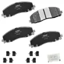 Balatas Delanteras Chrysler Town & Country, Dodge Grand Caravan, Journey, Ram C/V, Volkswagen Routan, Chrysler Pacifica, Jeep Wrangler, Chrysler Voyager, Jeep Gladiator GPRD1589