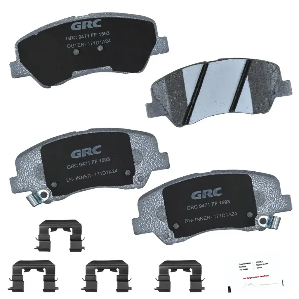 [GPRD1593] Balatas Delanteras Dodge Attitude, Hyundai Accent, Kia Rio, Hyundai HB20, Kia K3 GPRD1593