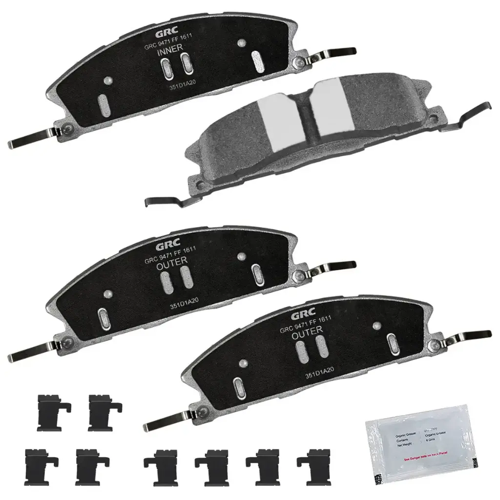 Balatas Delanteras Ford Explorer, Flex, Police Interceptor Utility, Lincoln MKS, MKT, Taurus GPRD1611