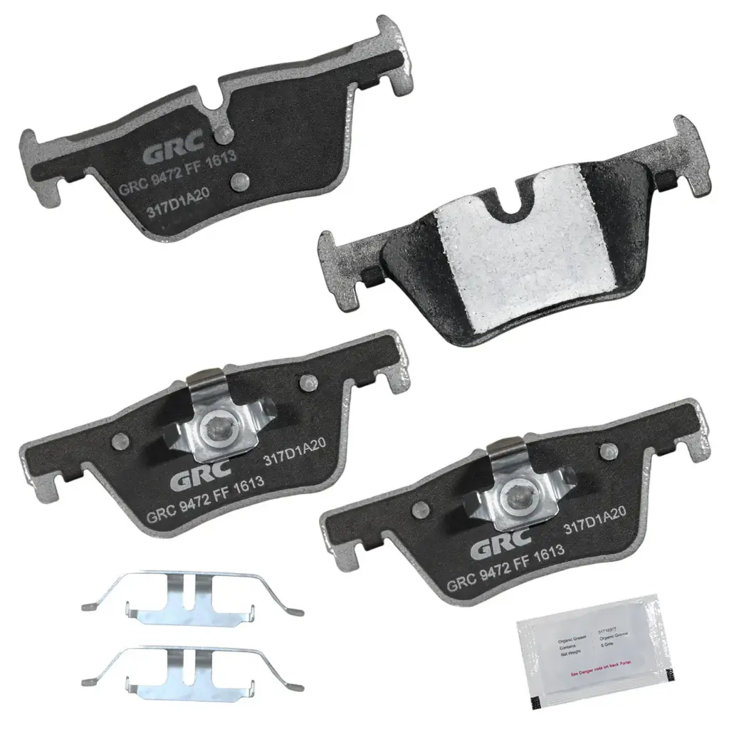 [GPRD1613] Balatas Traseras de Disco BMW 118i, 120i, 320i, 328i, 320i xDrive, 328i xDrive, 220i, 228i, 328d xDrive, 328d, 328i GT xDrive, 428i xDrive, 428i, 228i xDrive, 428i Gran Coupe, 428i xDrive Gran Coupe, 330e, 330i, 420i Gran Coupe, 420i, 230i xDrive, 230i, 330i GT xDrive, 330i xDrive, 430i Gran Coupe, 430i xDrive Gran Coupe, 430i xDrive, 430i, 318i GPRD1613