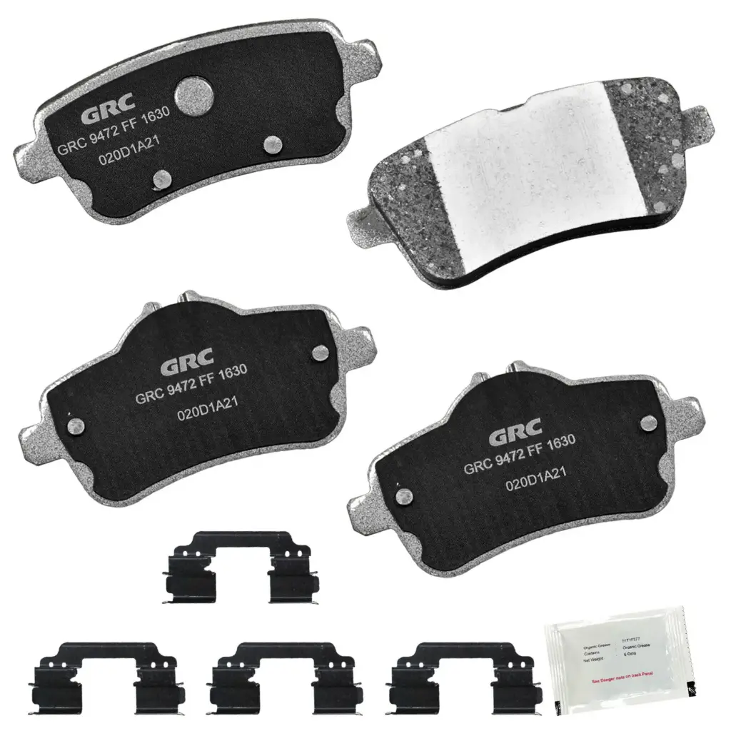 Balata Trasera de Disco Mercedes-Benz ML350, SLK55 AMG, ML500, ML550, GL350, GL450, GL 550, CLA45 AMG, A45 AMG, GLA45 AMG, ML250 G, ML400, GL500, GLE350 GLE400, GLE450 AMG, GLE, 550, GLS550, GLS450, GLS63, SLC43, GLE 43, GLE63 AMG, GLS500, A45 GPRD1630