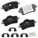 Balata Trasera de Disco Mercedes-Benz ML350, SLK55 AMG, ML500, ML550, GL350, GL450, GL 550, CLA45 AMG, A45 AMG, GLA45 AMG, ML250 G, ML400, GL500, GLE350 GLE400, GLE450 AMG, GLE, 550, GLS550, GLS450, GLS63, SLC43, GLE 43, GLE63 AMG, GLS500, A45 GPRD1630