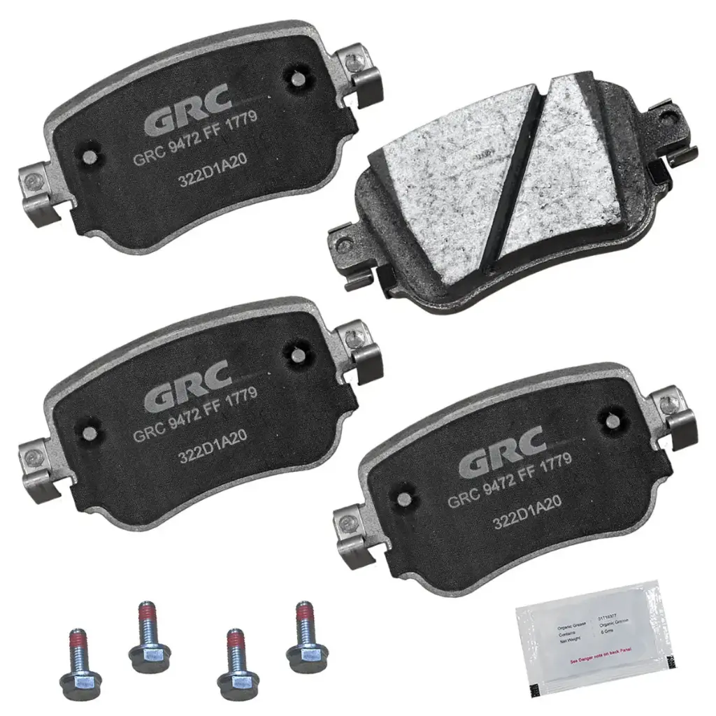 Balatas Traseras de Disco Volkswagen Caddy, Golf SportWagen, Golf, GTI, Passat, Audi Q3 Quattro, Q3, A1 2 GPRD1779