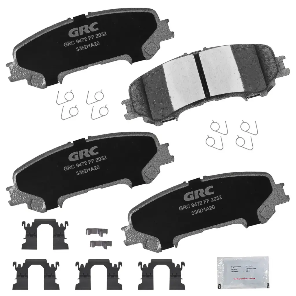 Balatas Traseras de Disco Nissan Titan, TITAN GPRD2032