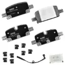Balatas Traseras Chevrolet Silverado 1500, 1500 LTD, Cheyenne, Tahoe, Chevrolet Suburban,  GMC Sierra 1500, Sierra 1500 Limited, Sierra, Yukon XL, Yukon, Cadillac Escalade ESV, Escalade GPRD2174SD