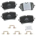 Balatas Traseras de Disco Audi Q8, Q7, SQ8, A8 Quattro, S6, S7 Sportback, e-tron Quattro, S8, SQ7, e-tron Sportback, Q8 e-tron, Q8 e-tron Sportback, SQ8 e-tron, SQ8 e-tron Sportback GPRD2365