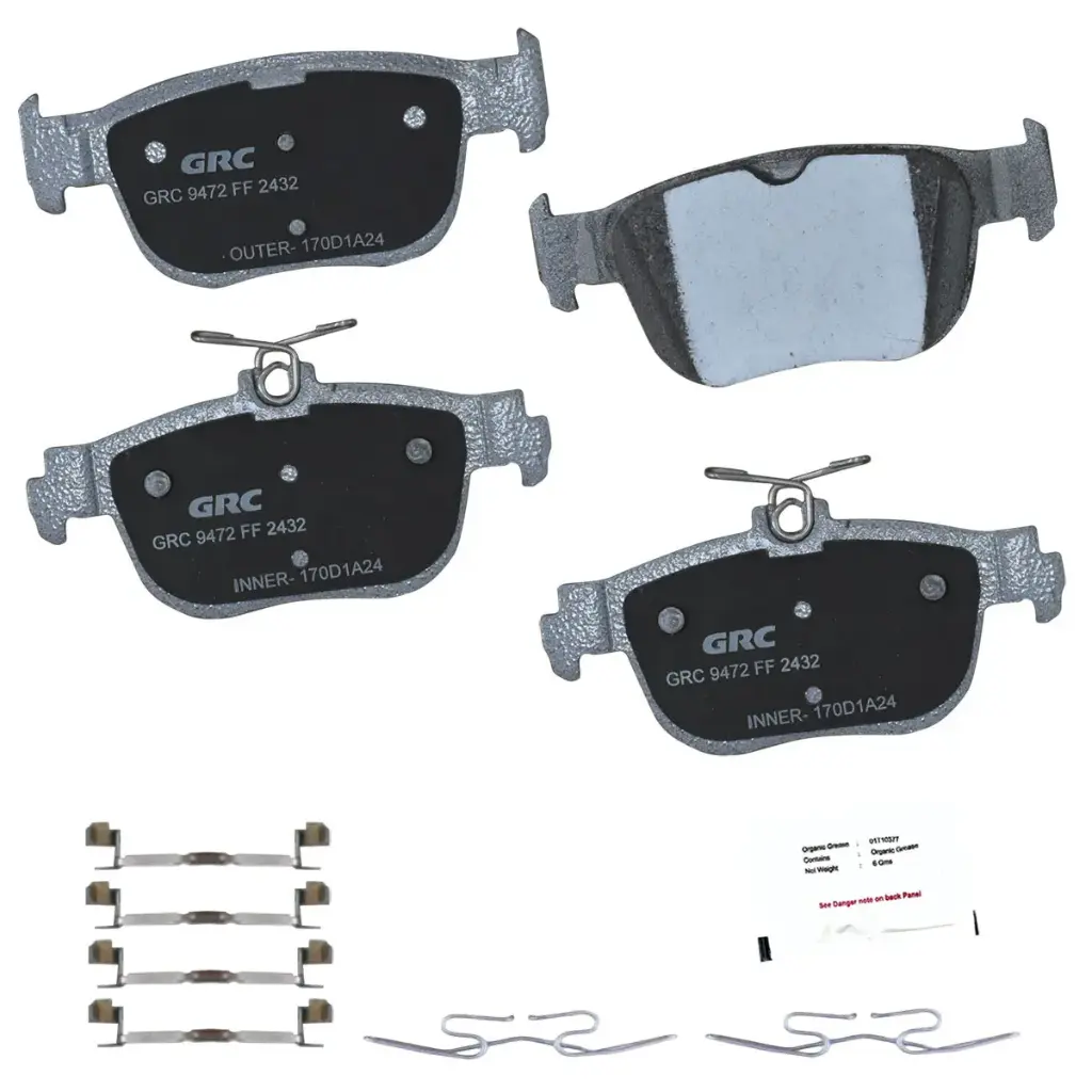 [GPRD2432] Balatas Traseras de Disco Cupra Formentor, Leon, Volkswagen Caddy, Audi A3, Audi A3 Quattro GPRD2432