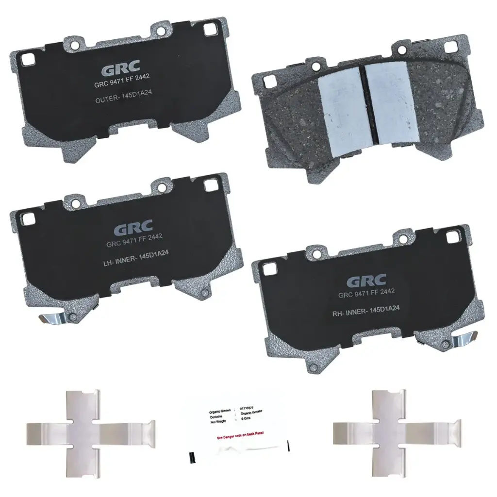 Balatas Delanteras Toyota Tundra, Lexus LX600, Toyota Sequoia, Lexus GX550, Toyota Land Cruiser, Toyota Tacoma GPRD2442