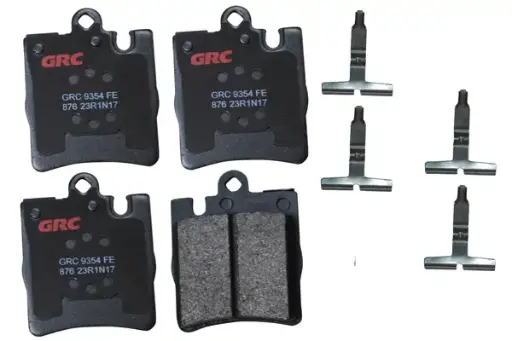[GMD876] Balatas Traseras de Disco Mercedes-Benz E320, E420, E430, E280, CLK430, C320, C200, C32 AMG, CL230, C230, C240, SLK200, SLK350, C280, C350, CLK350, CLK280 GMD876