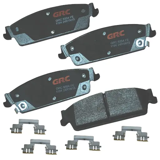 [GMD1194] Balatas Traseras de Disco Cadillac Escalade, Escalade ESV, Escalade EXT, Chevrolet Tahoe, Avalanche, Silverado 1500, Suburban, Suburban 1500, GMC Yukon, Yukon XL 1500, Sierra 1500, Sierra 1500 Classic, Sierra GMD1194