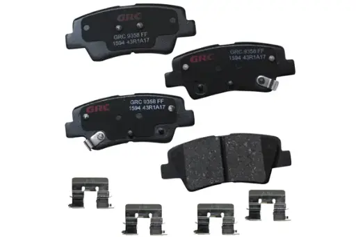 [GCD1594] Balatas Traseras de Disco Hyundai Veloster, Elantra GT, Forte5, Sonata, Kia Soul EV, K4, Cadenza, Forte, Forte Koup, GCD1594