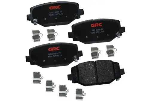 [GCD1596] Balatas Traseras de Disco Chrysler Town & Country, Dodge Grand Caravan, Journey, Volkswagen Routan, Ram C/V GCD1596