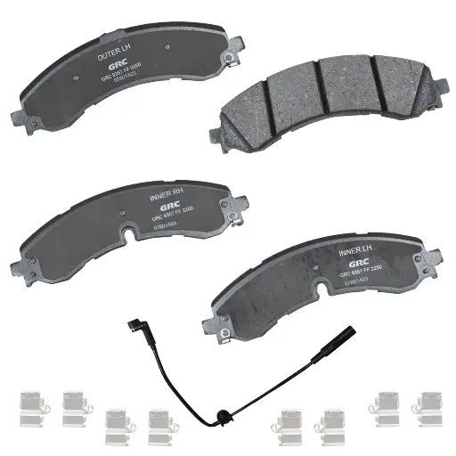 [GCD2250] Balatas Delanteras Chevrolet Silverado 3500 HD, 2500 HD, 4500 HD, GMC Sierra 3500 HD, 2500 HD, GCD2250