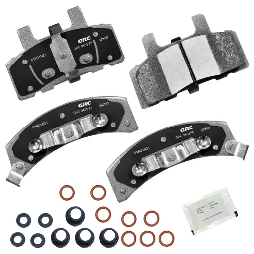 Balatas Delanteras Chevrolet C1500, C2500, K1500, K2500, Cadillac DeVille, Fleetwood, Commercial Chassis, Chevrolet Astro, GMC Safari, Chevrolet Suburban, Blazer, C1500 Suburban, K1500 Suburban, GMC Yukon, Cadillac 60 Special, Dodge Ram 1500, Chevrolet Tahoe, Silverado, Suburban 1500, Express 1500, Express 2500, GMC Savana 1500, Savana 2500, Cadillac Escalade GPRD369SD