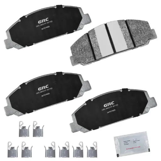 Balatas Delanteras Chevrolet W3500 Tiltmaster, GMC W3500 Forward, W4500 Forward, Chevrolet W4500 Tiltmaster, Isuzu NPR, Chevrolet W5500 Tiltmaster, GMC W5500 Forward, Isuzu NQR, NPR-HD, Chevrolet W5500HD Tiltmaster, GMC W5500HD Forward, Isuzu NRR, FTR, Reach, NPR-XD, Chevrolet LCF 3500HD, LCF 4500, Chevrolet LCF 4500HD, LCF 4500XD, LCF 5500HD, LCF 5500XD, LCF 6500XD GPRD827SD