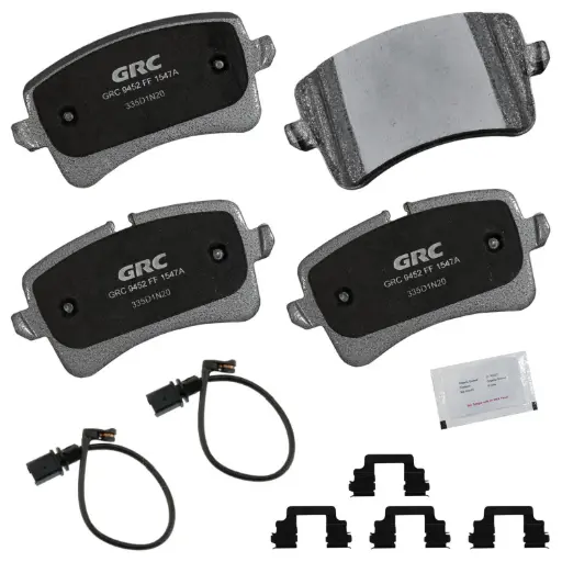 [GPRD1547A] Balata Trasera de disco Audi, Porsche con 2 Sensores GPRD1547A