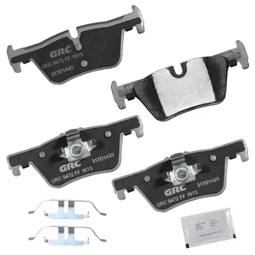 Balatas Traseras de Disco BMW 118i, 120i, 320i, 328i, 320i xDrive, 328i xDrive, 220i, 228i, 328d xDrive, 328d, 328i GT xDrive, 428i xDrive, 428i, 228i xDrive, 428i Gran Coupe, 428i xDrive Gran Coupe, 330e, 330i, 420i Gran Coupe, 420i, 230i xDrive, 230i, 330i GT xDrive, 330i xDrive, 430i Gran Coupe, 430i xDrive Gran Coupe, 430i xDrive, 430i, 318i GPRD1613