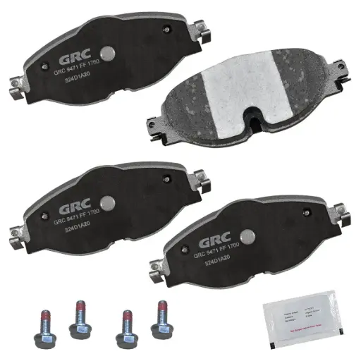 [GPRD1760] Balatas Delanteras Volkswagen Golf SportWagen, Audi A3, Seat Leon, Audi A3 Quattro, Volkswagen Caddy, e-Golf, Golf, GTI, Audi A3 Sportback e-tron, TT Quattro, TT, Seat Ateca, Audi Q2 Quattro, Q2, Volkswagen Jetta, Audi A1, Volkswagen Passat, Taos GPRD1760