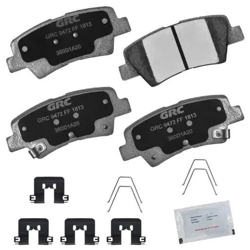 Balatas Traseras de Disco Kia Rondo, Soul, Hyundai Elantra GT, Sonata, Veloster, Kia Optima, Forte Koup, Forte, Forte5, Soul EV, Hyundai Kona Electric, Kona, Kia K3 GPRD1813