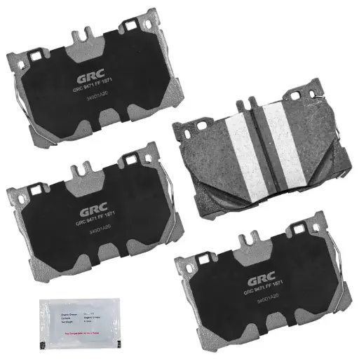 Balatas Delanteras Mercedes-Benz C450 AMG, GLC300, C43 AMG, E300, E400, E43 AMG, GLC250, GLC43 AMG, GLE43 AMG, CLS400, GLC350e, CLS450, E450, E350, E53 AMG, CLS53 AMG GPRD1871