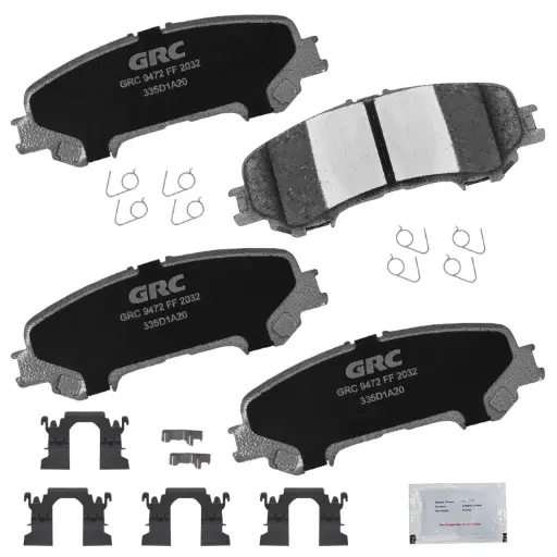 Balatas Traseras de Disco Nissan Titan, TITAN GPRD2032